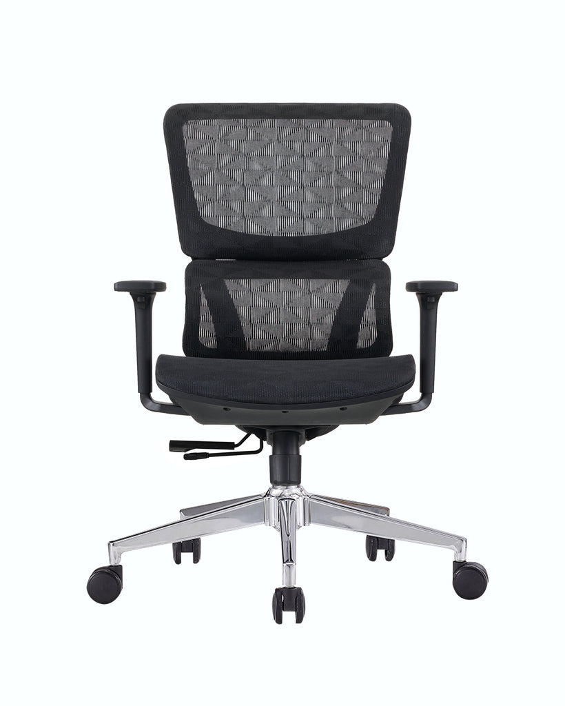 Gorilla Office-Ergo Bliss-Premium Highback Mesh Chair Black