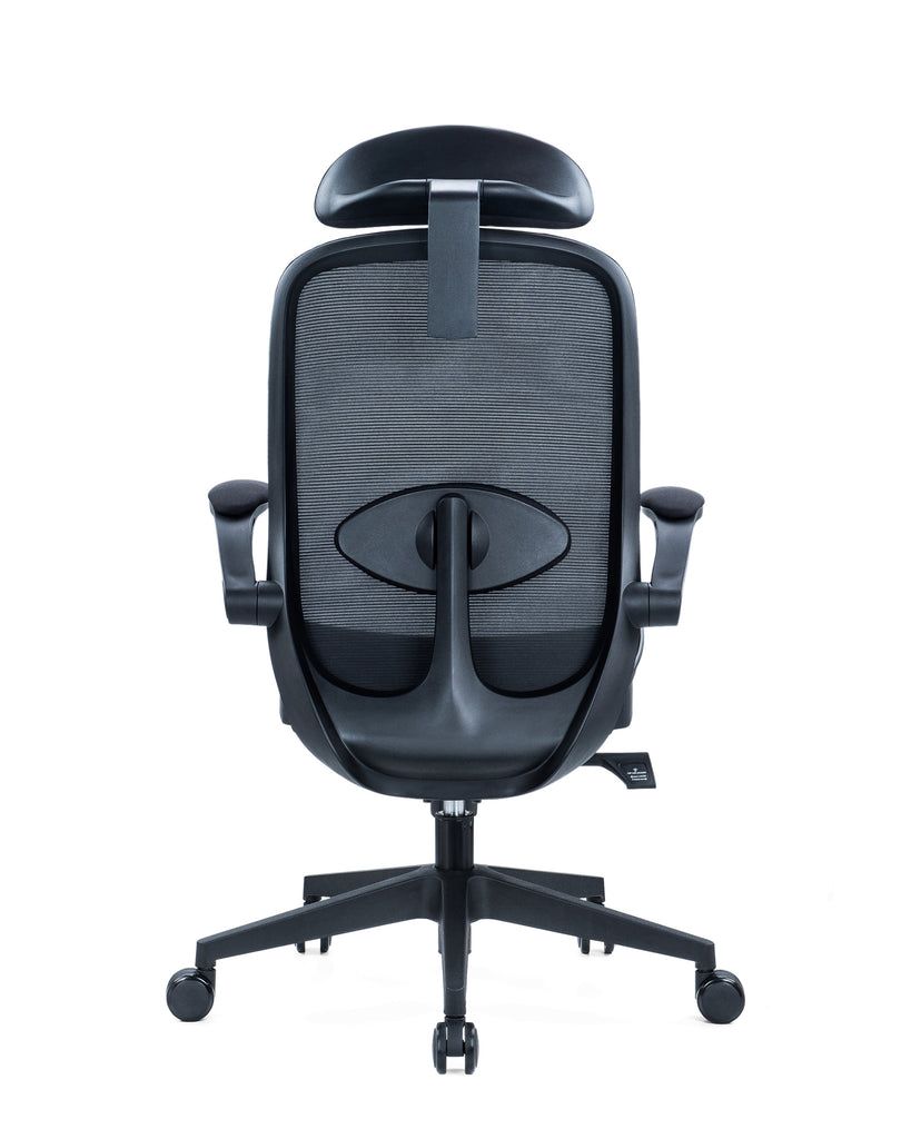 Gorilla Office-Ergo Flip Flex-Premium Highback Mesh Chair Black
