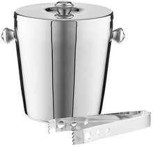 Load image into Gallery viewer, Maxwell &amp; Williams: Cocktail &amp; Co Ice Bucket With Lid &amp; Tongs - Stainless Steel (1.2L)