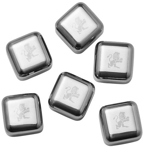 Maxwell & Williams: Cocktail & Co Reusable Ice Cube Set - Stainless Steel (Set of 6)