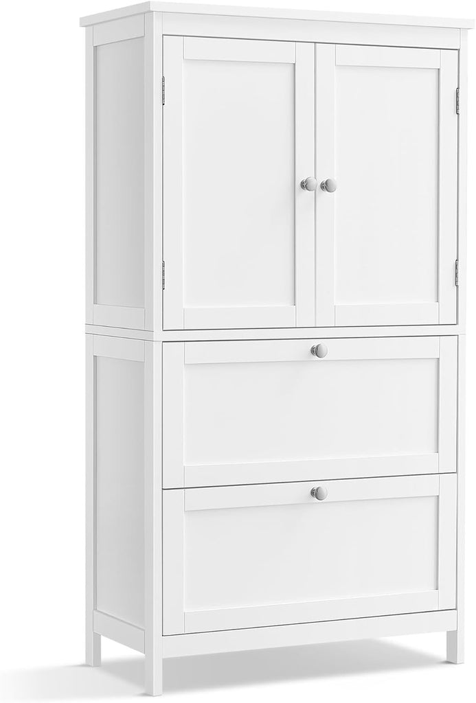 Vasagle Soglio Freestanding Bathroom Cabinet with 2 Drawers and 2 Doors