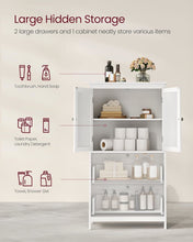 Load image into Gallery viewer, Vasagle Soglio Freestanding Bathroom Cabinet with 2 Drawers and 2 Doors