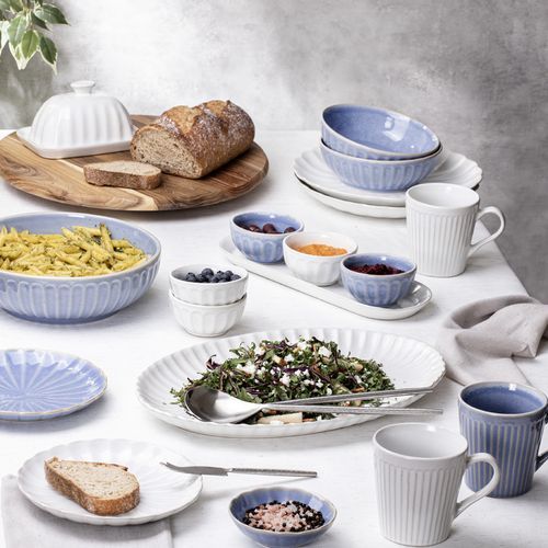 Ladelle: Marguerite 4 Piece Powder Blue Bowl & Tray Set