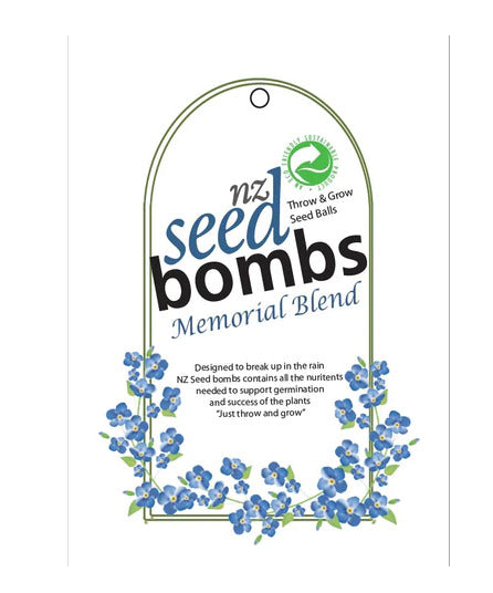 NZ Seed Bombs: Memorial Blend