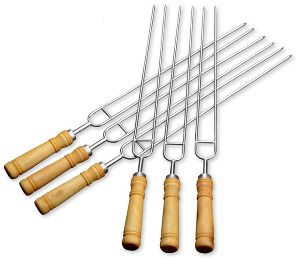PureQ Hibachi Meat and Veggie Dual Prong Skewer