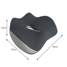 Load image into Gallery viewer, COMFEYA Ergonomically Designed Memory Foam Seat Cushion - Grey