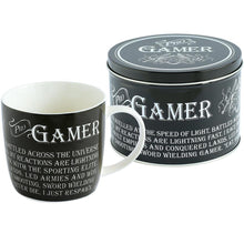 Load image into Gallery viewer, Ultimate Gift for Man: Mug In A Tin Gamer