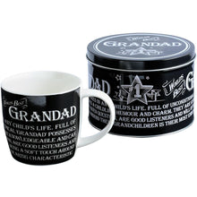 Load image into Gallery viewer, Ultimate Gift for Man: Mug In A Tin Grandad