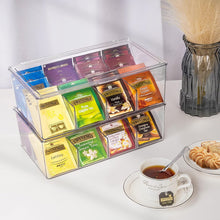 Load image into Gallery viewer, STORFEX Clear Tea Bag Organizer - 1 Pack