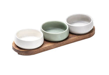 Load image into Gallery viewer, Ladelle: Elements 4 Piece Assorted Shallow Bowl &amp; Tray Set