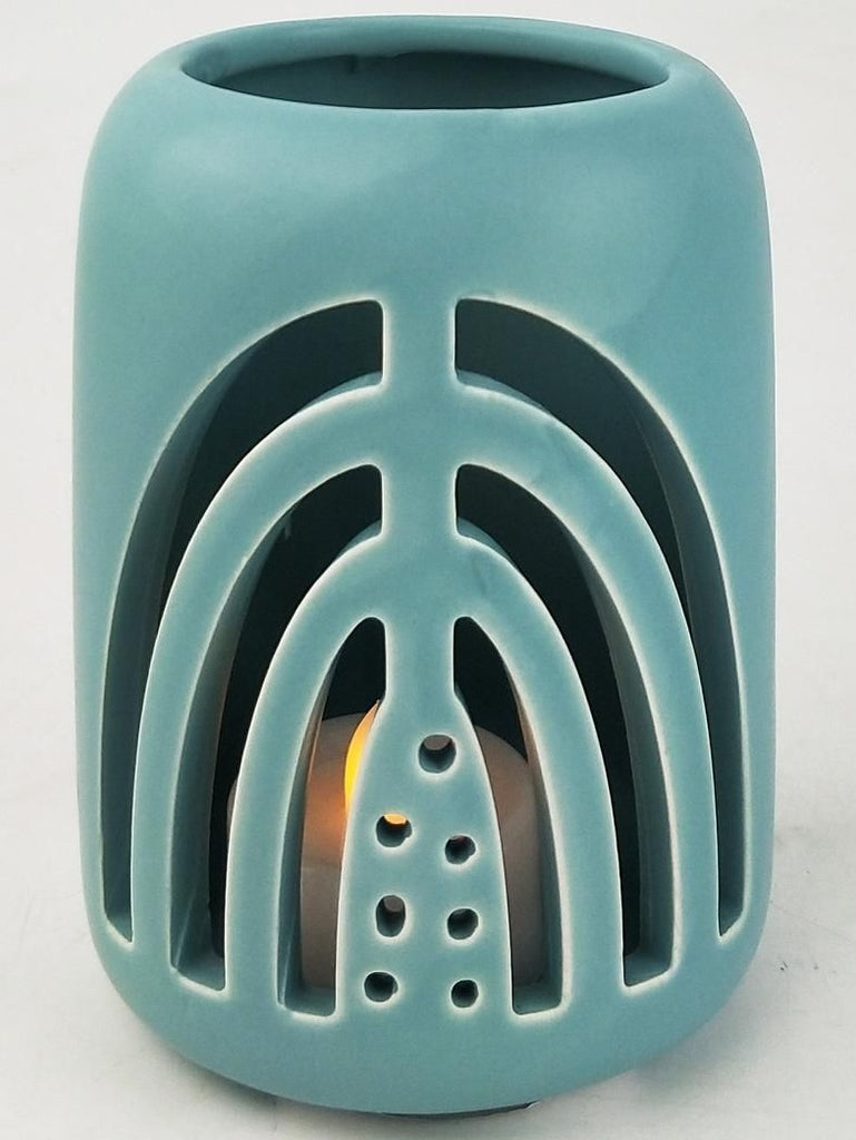 Urban Products: Addie Rainbow Tealight Holder - Ocean (11cm)
