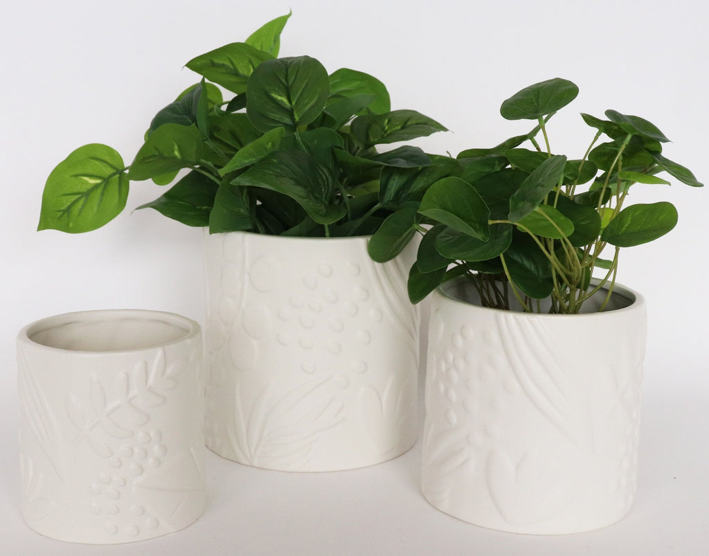 Urban Products: Caprice Foliage Planter - Snow (Medium)