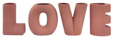 Load image into Gallery viewer, Urban Products: Erina LOVE Letter Vases - Pink (H15 x 51cm)