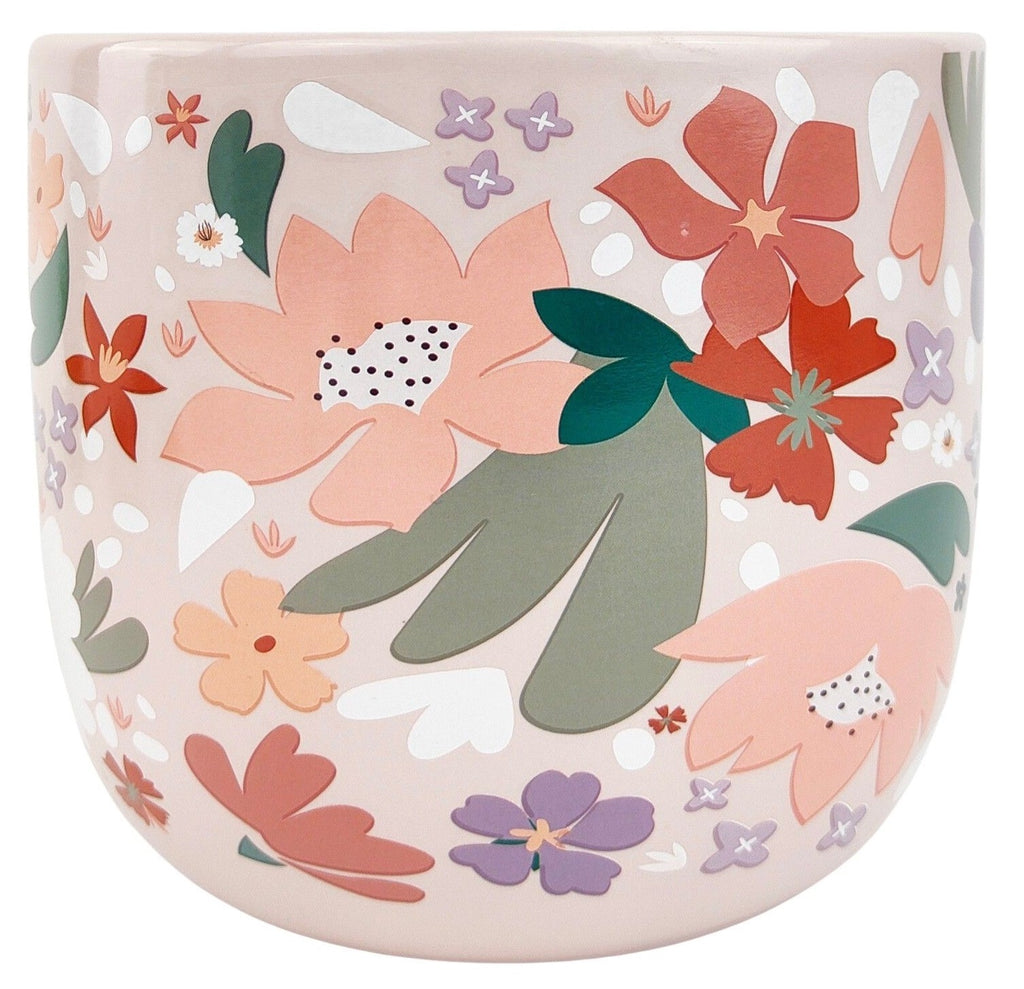 Urban Products: Mae Floral Planter - Colourful (Medium - 14cm)