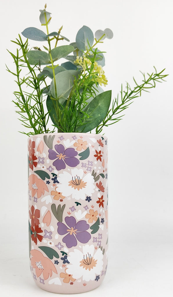 Urban Products: Mae Floral Vase - Colourful (18cm)