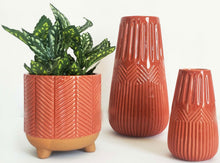 Load image into Gallery viewer, Urban Products: Zari Vase - Terracotta (Large - 24cm)