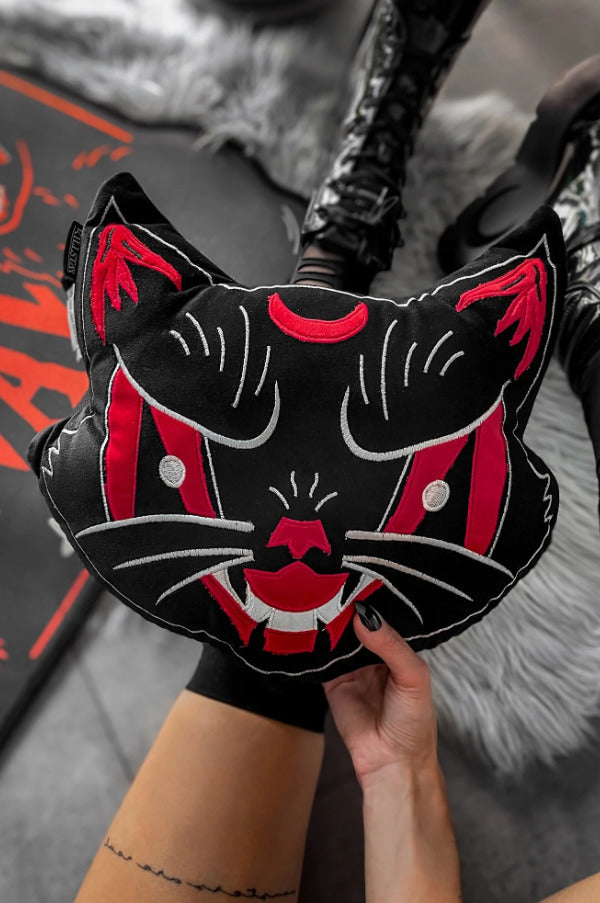 Killstar: Purr Evil Filled Shape Cushion