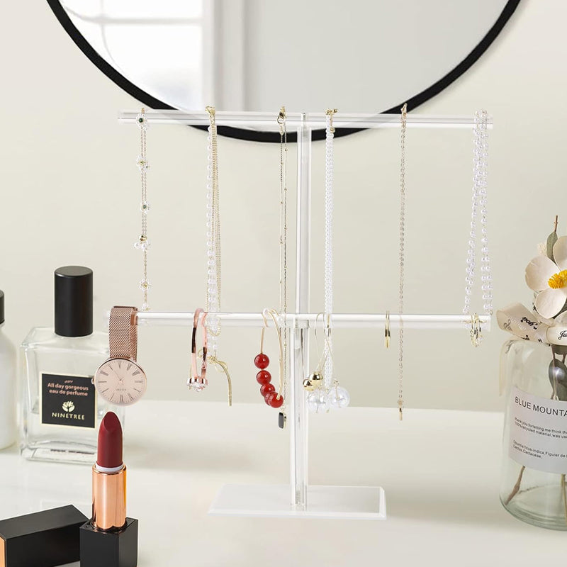 STORFEX 2-Tier Jewelry Display Stand