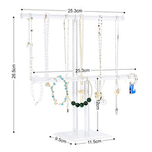 Load image into Gallery viewer, STORFEX 2-Tier Jewelry Display Stand