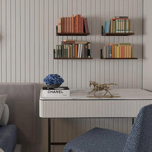Load image into Gallery viewer, STORFEX Wooden Wall Mounted Floating Shelves - 4 Pack - Brown