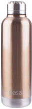 Load image into Gallery viewer, Oasis: Canteen Insulated Stainless Steel Drink Bottle - Champagne (500ml) - D.Line
