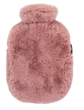 Load image into Gallery viewer, Fashy: Hot Water Bottle with High Quality Plush Cover - Pink