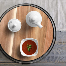 Load image into Gallery viewer, STORFEX Wooden Lazy Susan Organizer