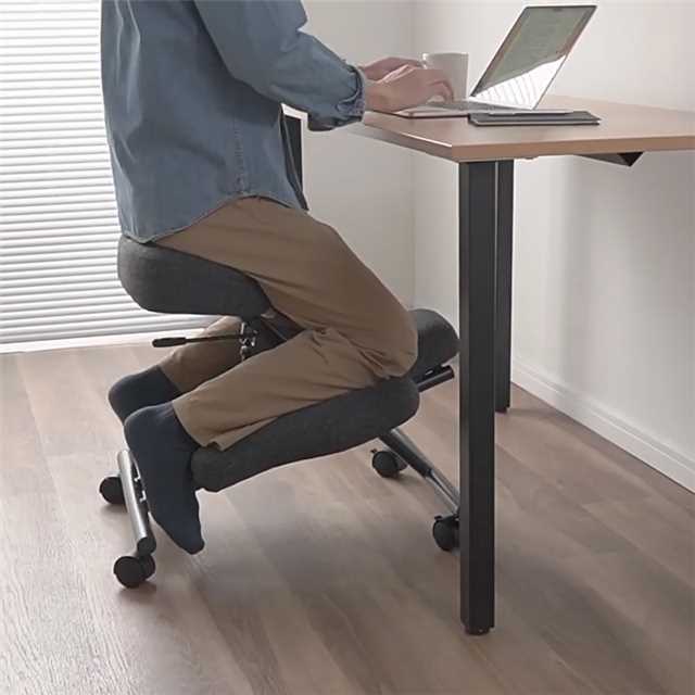 Gorilla Office ZenTime Kneeling Chair Black
