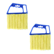 Load image into Gallery viewer, CLEANFOK 7 Finger Blinds Brush - Blue (2 Pack)