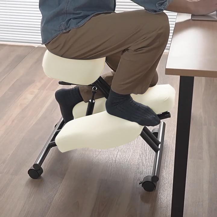 Gorilla Office ZenTime Kneeling Chair White