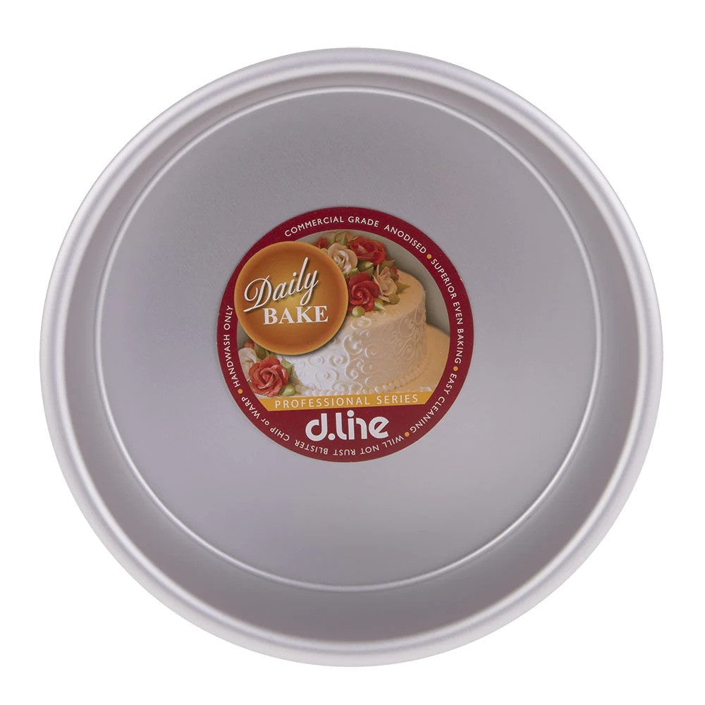 Anodised Deep Round Cake Pan (17.5cm x 7.5cm) - D.Line