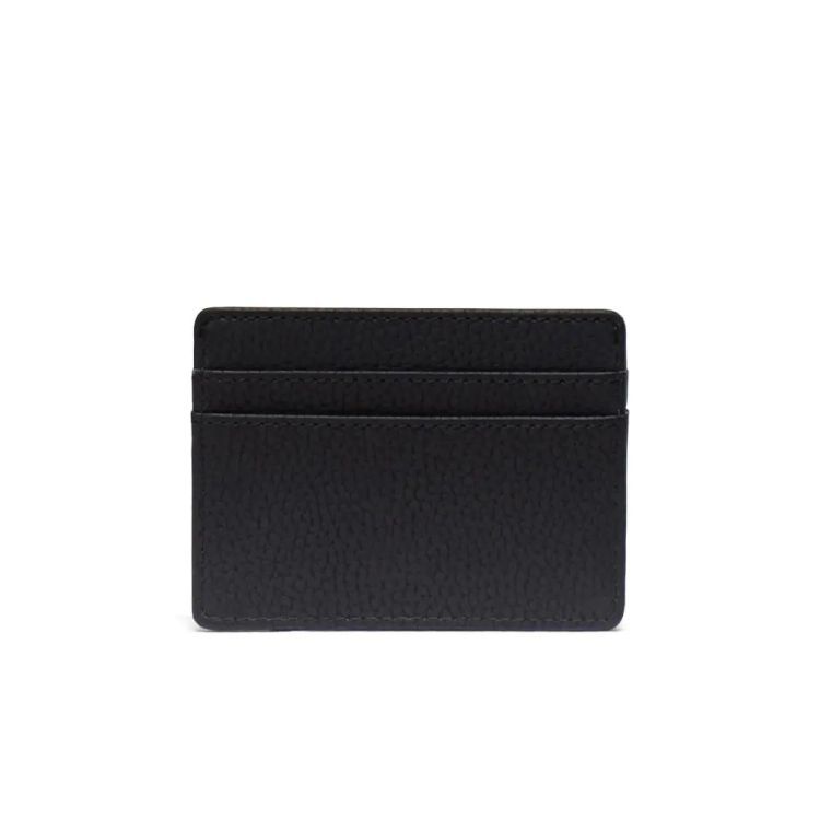 Herschel Supply Co: Vegan Leather Charlie Cardholder - Black - Herschel Supply Co.