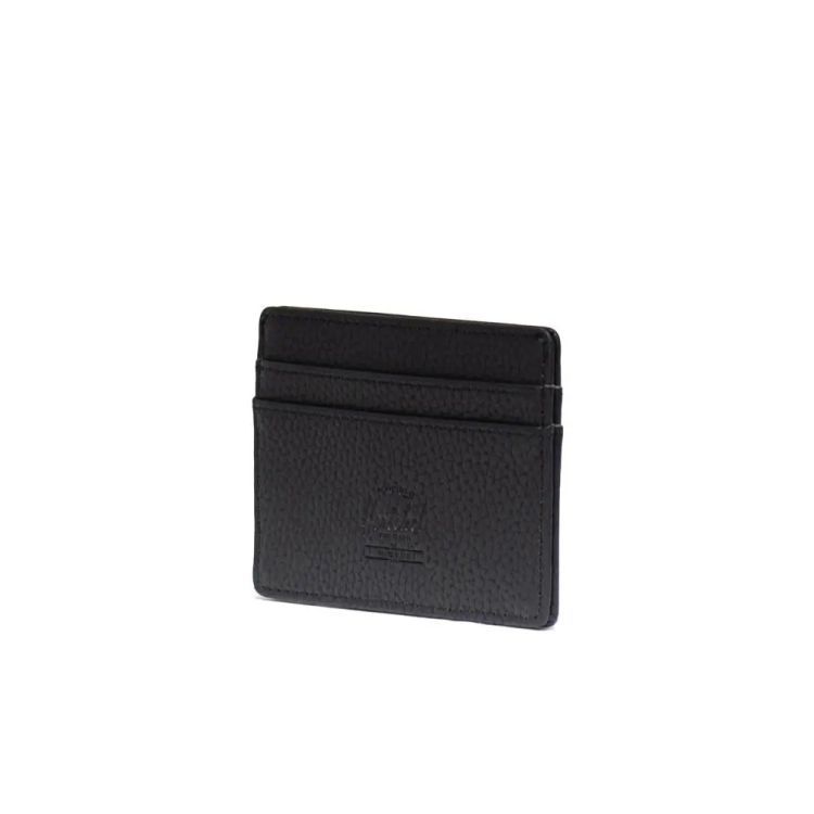 Herschel Supply Co: Vegan Leather Charlie Cardholder - Black - Herschel Supply Co.