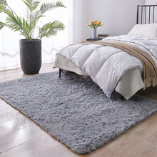 Load image into Gallery viewer, Soft Area Rug - Grey (Large, 155 x 225cm)