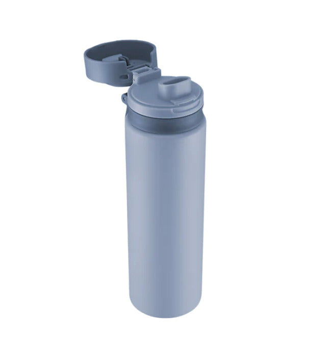 getgo: Double Wall Insulated Chug Bottle - Blue (750ml) - Maxwell & Williams