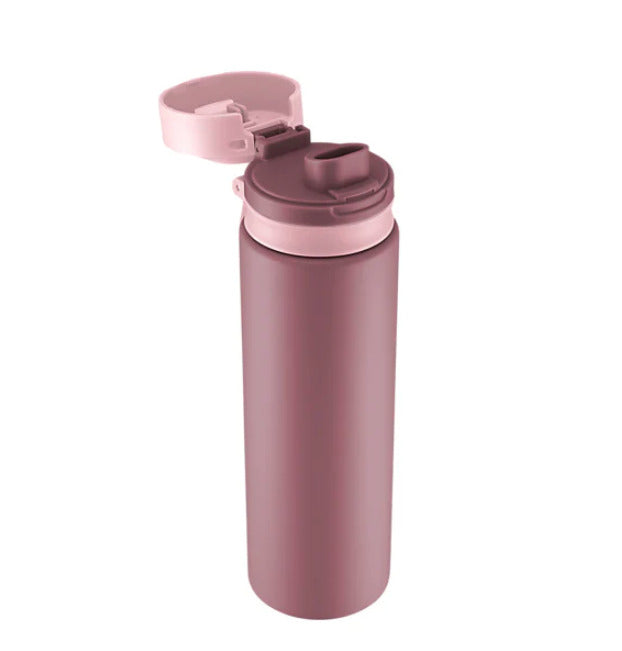 getgo: Double Wall Insulated Chug Bottle - Pink (750ml) - Maxwell & Williams