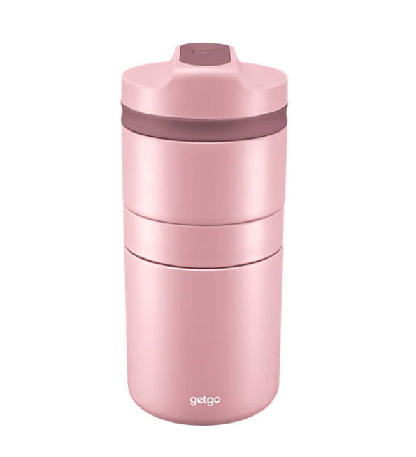 getgo: Double Wall Insulated Food Container - Pink (1L) - Maxwell & Williams