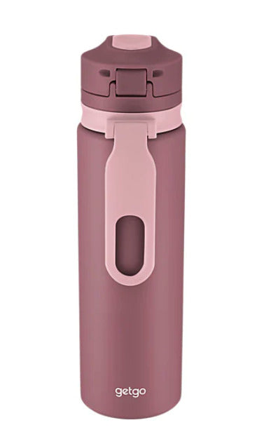 getgo: Double Wall Insulated Chug Bottle - Pink (750ml) - Maxwell & Williams