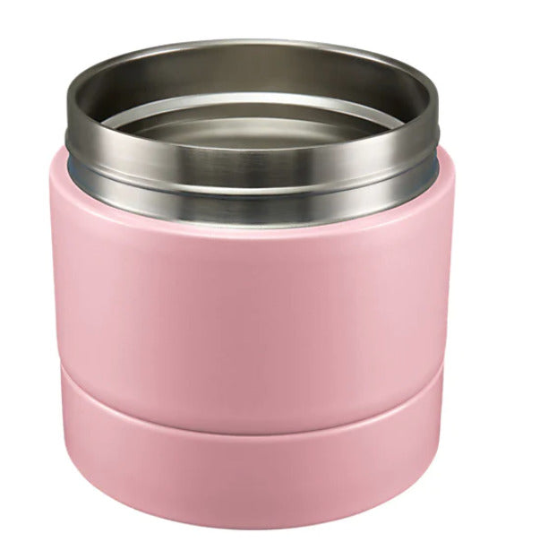 getgo: Double Wall Insulated Food Container Extender - Pink - Maxwell & Williams
