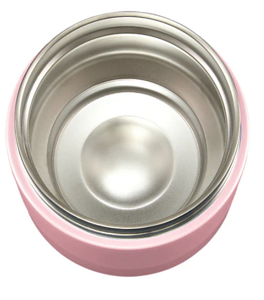 getgo: Double Wall Insulated Food Container Extender - Pink - Maxwell & Williams