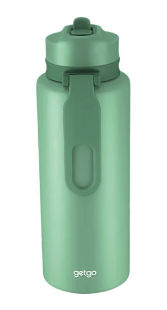 getgo: Double Wall Insulated Sip Bottle - Sage (1L) - Maxwell & Williams