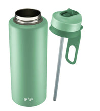 Load image into Gallery viewer, getgo: Double Wall Insulated Sip Bottle - Sage (1L) - Maxwell &amp; Williams