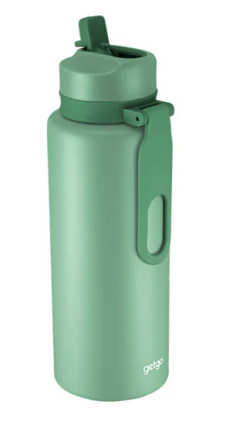 getgo: Double Wall Insulated Sip Bottle - Sage (1L) - Maxwell & Williams