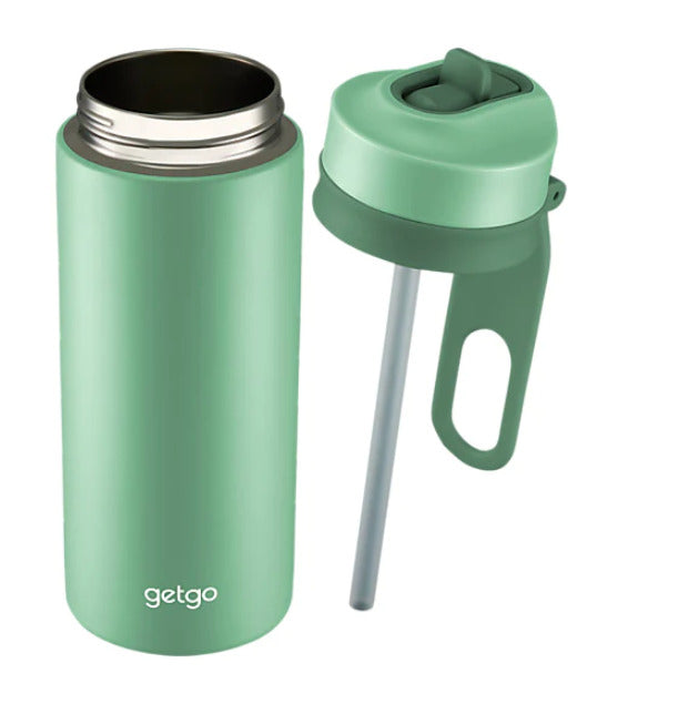 getgo: Double Wall Insulated Sip Bottle - Sage (500ml) - Maxwell & Williams