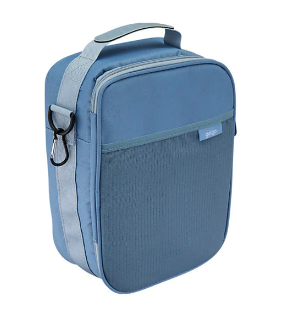 getgo: Insulated Lunch Bag With Pocket - Blue - Maxwell & Williams