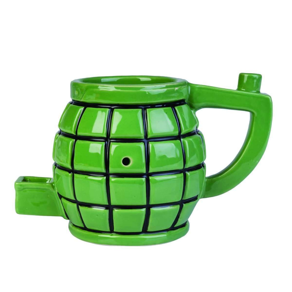 Grenade Wake & Bake Novelty Coffee Mug