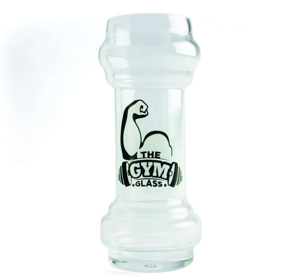 The Gym Beer Glass