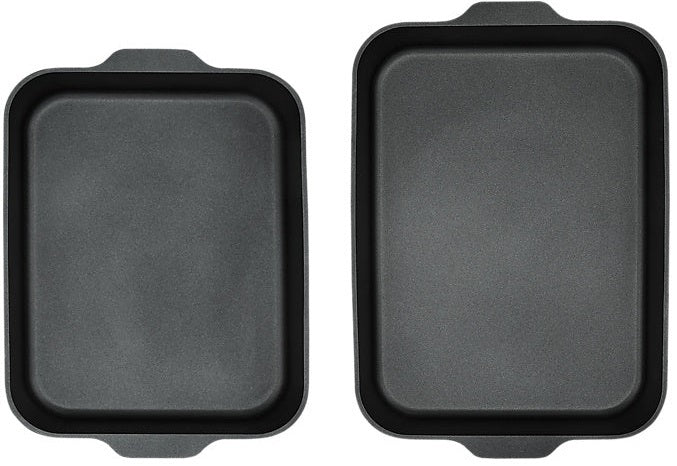 Maxwell & Williams: Agile Non-Stick Roaster Set - Black (34cm/38cm) (Set of 2)