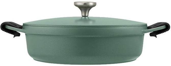 Maxwell & Williams: Agile Non-Stick Shallow Casserole Dish - Sage (28cm)