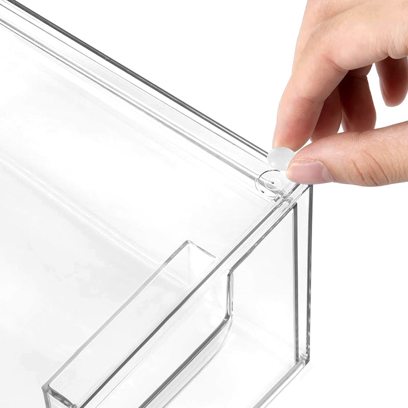 STORFEX Clear Stackable Storage Drawers